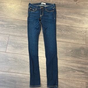 Hollister Super Skinny Low Rise Jeans.